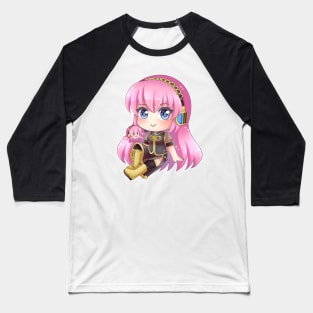 VOCALOID Megurine Luka chibi Baseball T-Shirt